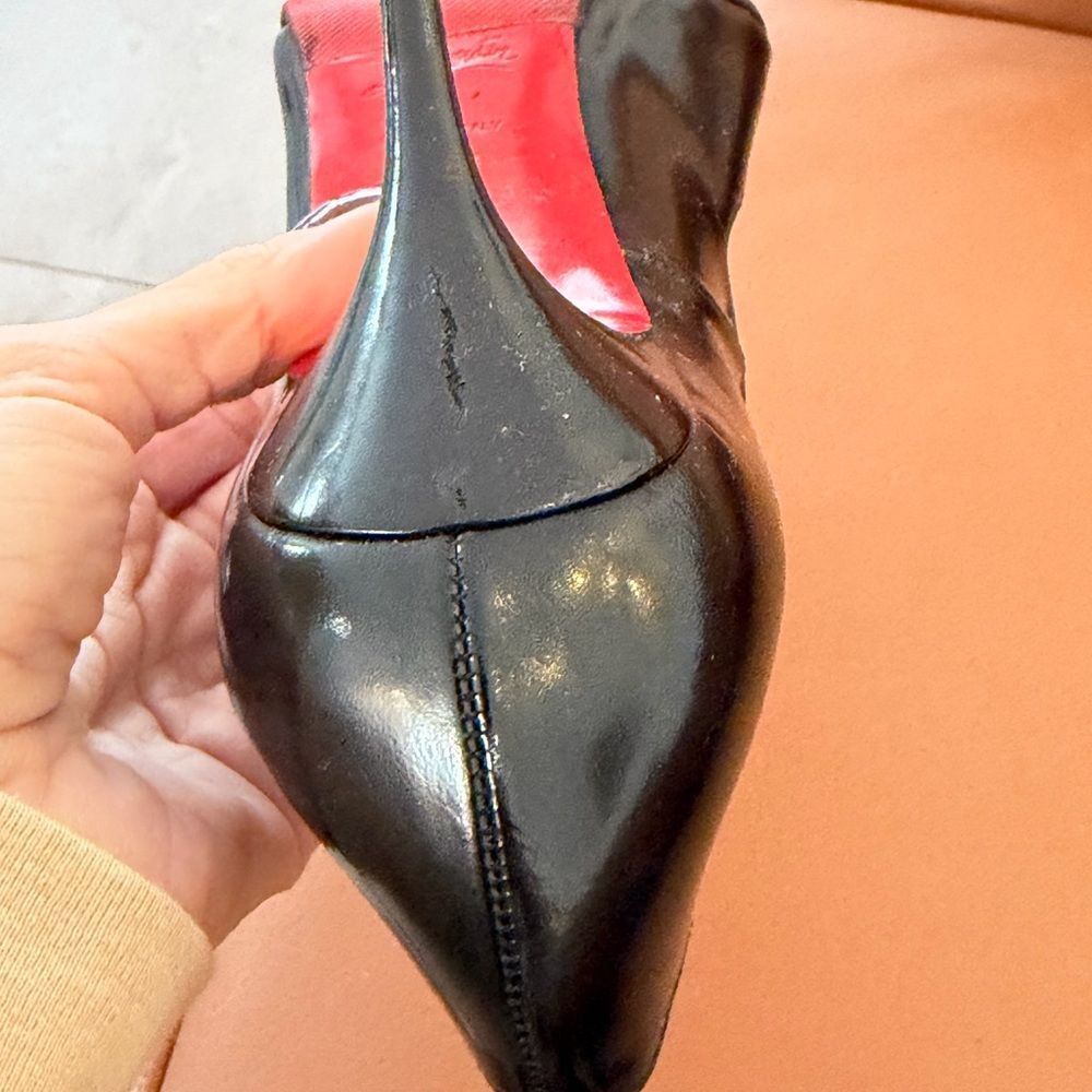 Christian Louboutin Black Stiletto Heels - Picture 11 of 11